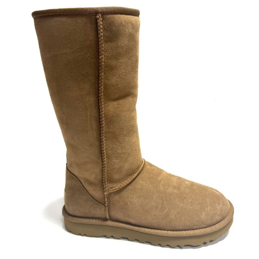 Ugg Women's Classic Tall Ii Chestnut Winter Boots, Size 7 M